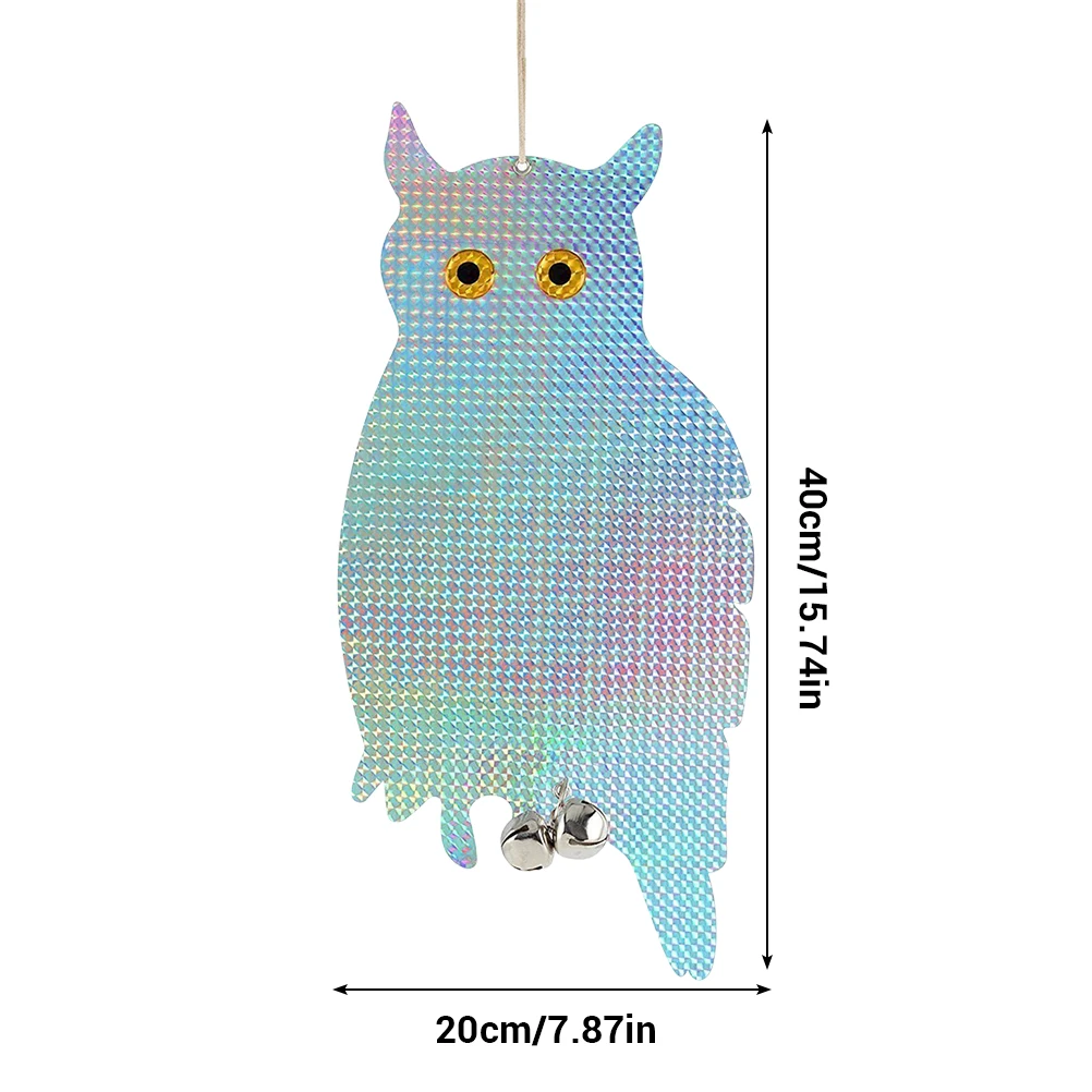 2Pcs Owl Bird Repellent Control Scare Device Holographic Reflective Fake Owl Scares Bird Repellent Garden Supplies
2Pcs Owl Bird Repellent Control Scare Device Holographic Reflective Fake Owl Scares Bird Repellent Garden Supplies
