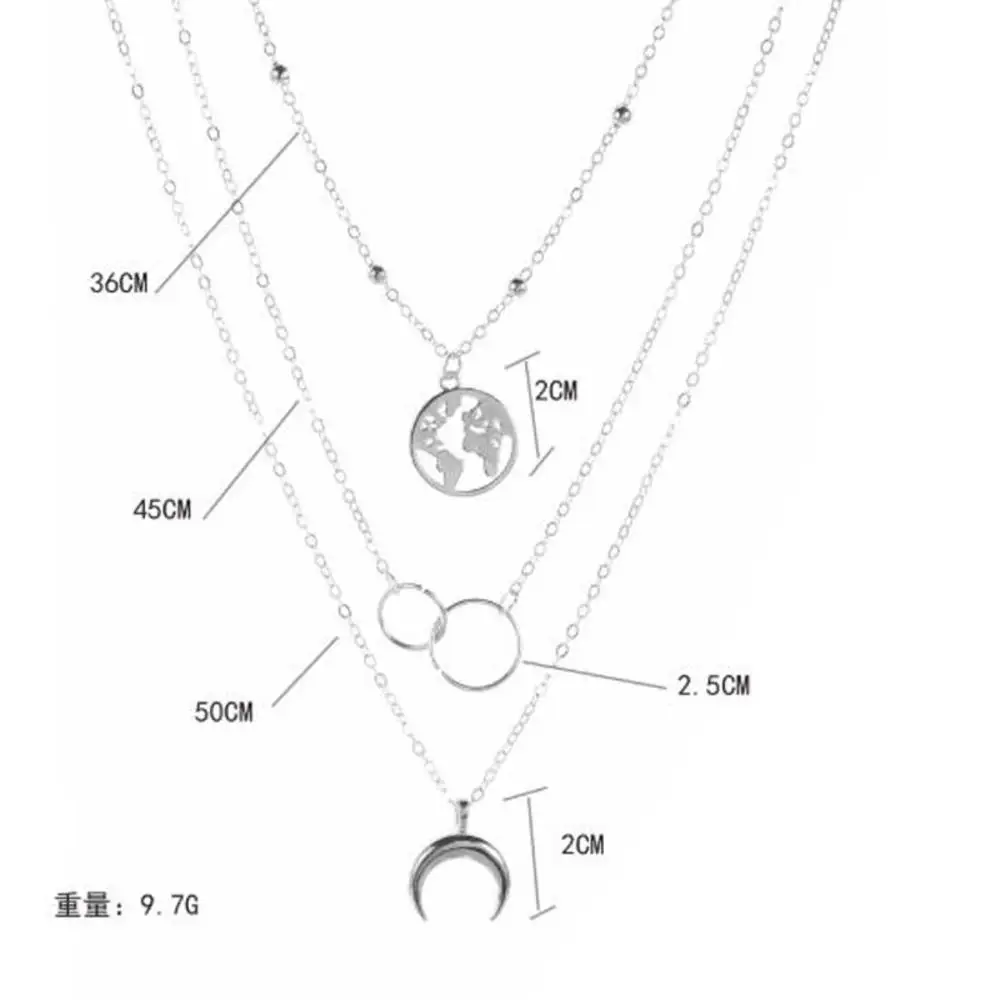 New Multilayer Crystal Moon Necklaces & Pendants For Women Vintage Charm Gold Choker Necklace 2020 Bohemian Jewelry Wholesale
New Multilayer Crystal Moon Necklaces & Pendants For Women Vintage Charm Gold Choker Necklace 2020 Bohemian Jewelry Wholesale
