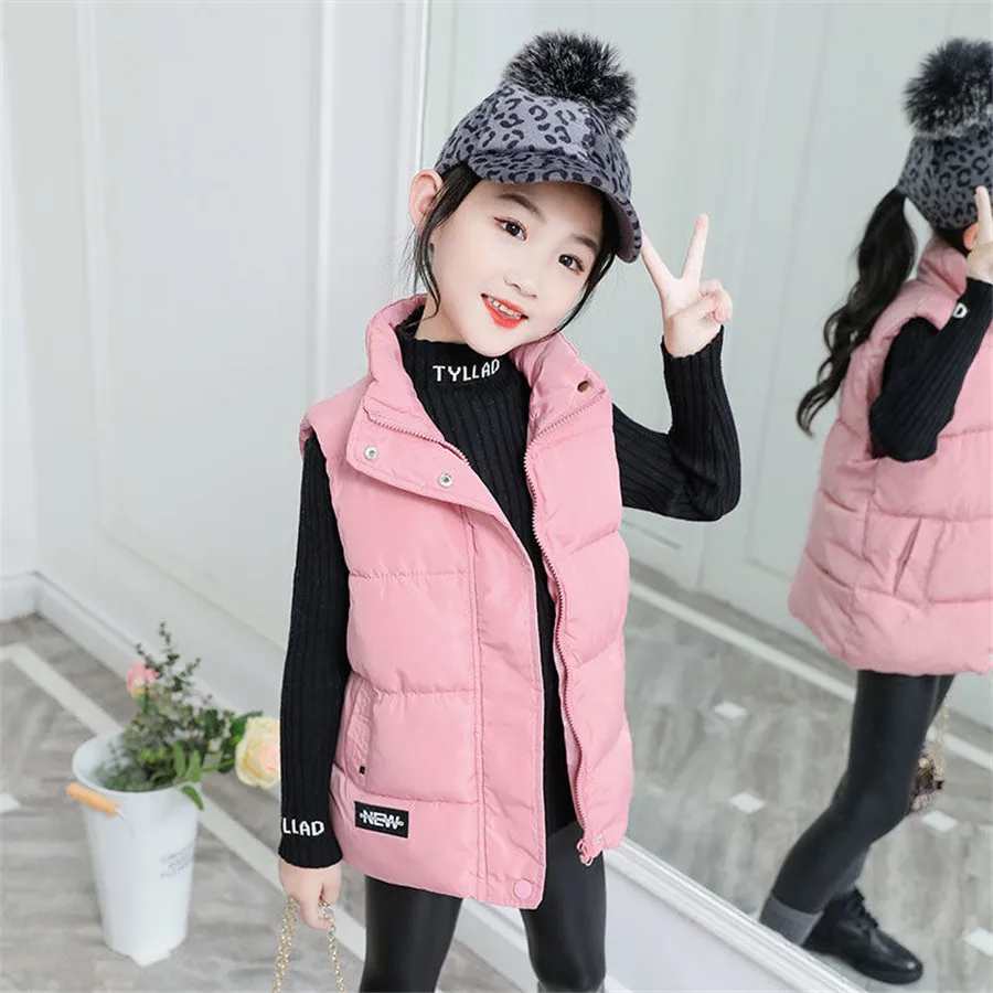 2021 New Children's Jacket Vest Autumn Boys And Girls Warm Fashion Casual Jacket Children's solid color vest 3-8 Years
2021 New Children's Jacket Vest Autumn Boys And Girls Warm Fashion Casual Jacket Children's solid color vest 3-8 Years