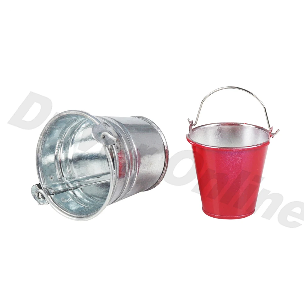 1/10 Scale Accessories Mini Metal Pail Bucket for RC Crawler Car Axial SCX10 Traxxas TRX4 Tamiya CC01 RC4WD D90 TF2 TGR86100
1/10 Scale Accessories Mini Metal Pail Bucket for RC Crawler Car Axial SCX10 Traxxas TRX4 Tamiya CC01 RC4WD D90 TF2 TGR86100