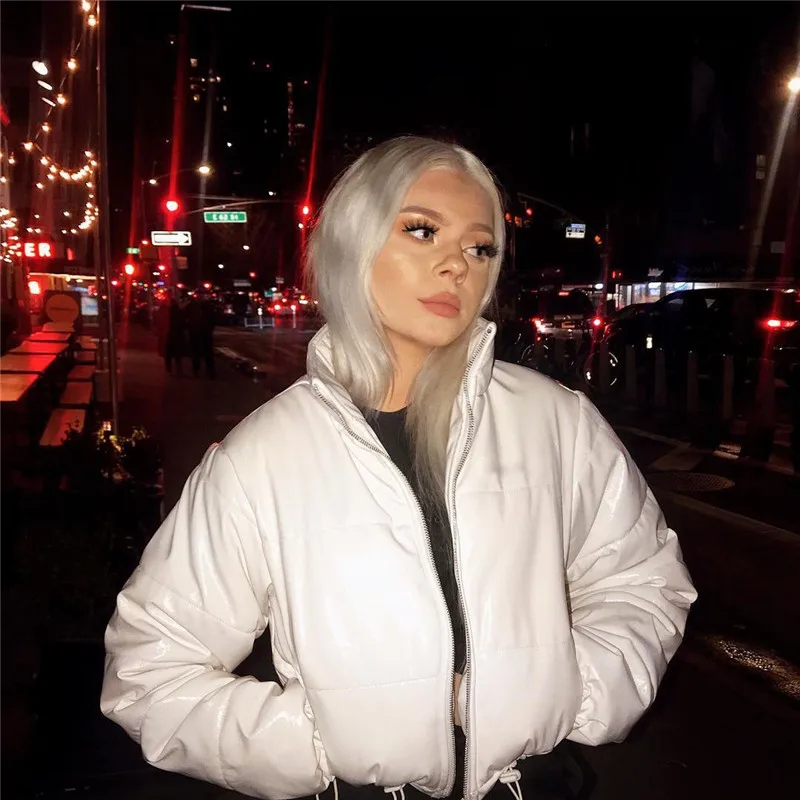 Новые зимние женские ботинки со стоячим воротником однотонные Цветные парки длинная-рукав, замок-молния, толстое теплое короткая куртка шн... 
Новые зимние женские ботинки со стоячим воротником однотонные Цветные парки длинная-рукав, замок-молния, толстое теплое короткая куртка шн...