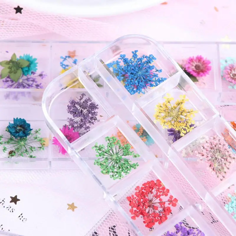 12 Grid/Box Crystal Epoxy Filler Dry Flower Handmade Flowers DIY Craft Silicone Molds UV Resin Filling Material Decoration
12 Grid/Box Crystal Epoxy Filler Dry Flower Handmade Flowers DIY Craft Silicone Molds UV Resin Filling Material Decoration