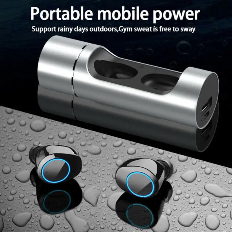 K01-TWS Wireless Bluetooth 5.0 Mini Headphones Waterproof Portable Sports Games Stereo Headset With Charging Case Microphone
K01-TWS Wireless Bluetooth 5.0 Mini Headphones Waterproof Portable Sports Games Stereo Headset With Charging Case Microphone