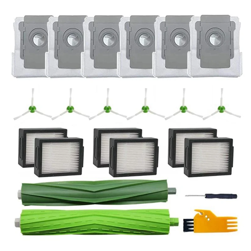 Replacement Parts Kit Compatible For Irobot Roomba I7 I7+I6+I8 I3+/Plus E5 E6 E7 Vacuum Cleaner Side Brushes Vacuum Bags
Replacement Parts Kit Compatible For Irobot Roomba I7 I7+I6+I8 I3+/Plus E5 E6 E7 Vacuum Cleaner Side Brushes Vacuum Bags