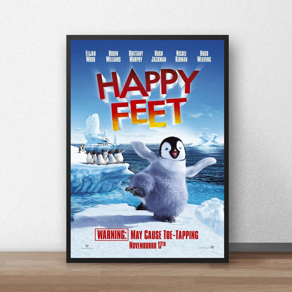 Happy Feet Classic Movie Poster Canvas Art Print Home Decoration Wall Painting ( No Frame )
Happy Feet Classic Movie Poster Canvas Art Print Home Decoration Wall Painting ( No Frame )