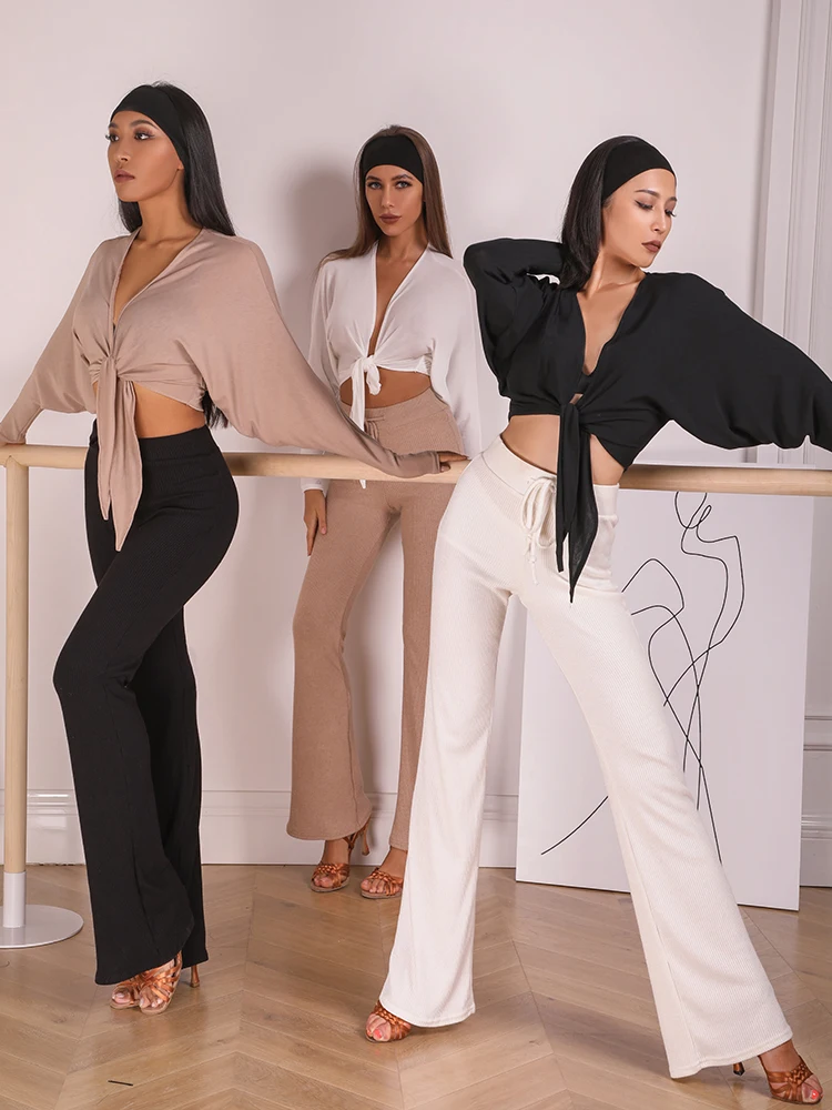 ZYMdancestyle Comfort Dance Pants #19806 Women Latin Dance Practice Wear Loose High Waist Elastic Multi Color Pants
ZYMdancestyle Comfort Dance Pants #19806 Women Latin Dance Practice Wear Loose High Waist Elastic Multi Color Pants