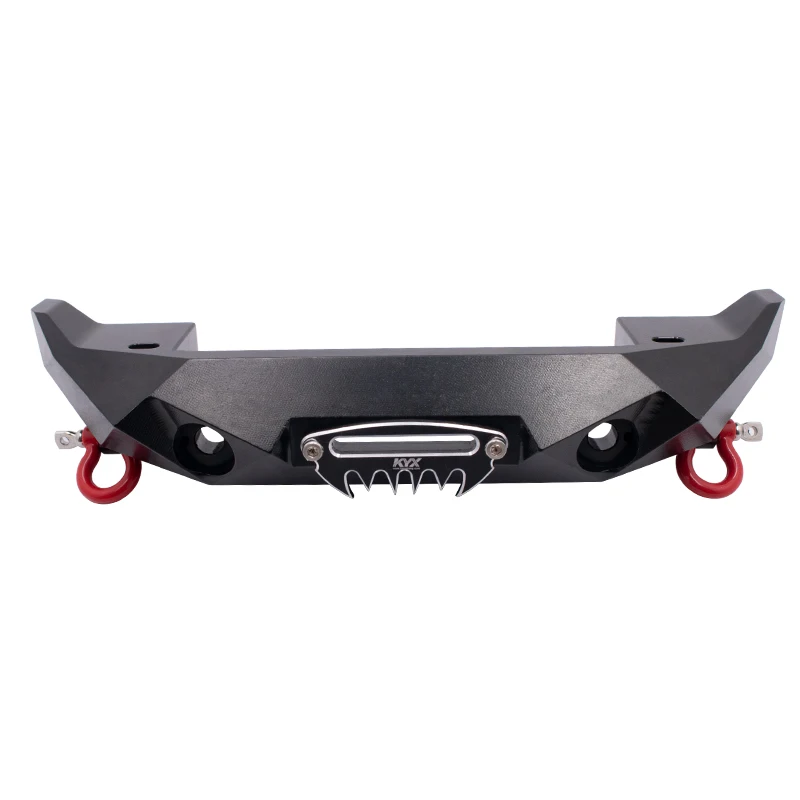 1/10 Rock Crawler Metal Front Anti-Collision Bracket CNC Aluminum Alloy Front Bumper with Tow Hook+LED Light Strip for RC Cars
1/10 Rock Crawler Metal Front Anti-Collision Bracket CNC Aluminum Alloy Front Bumper with Tow Hook+LED Light Strip for RC Cars