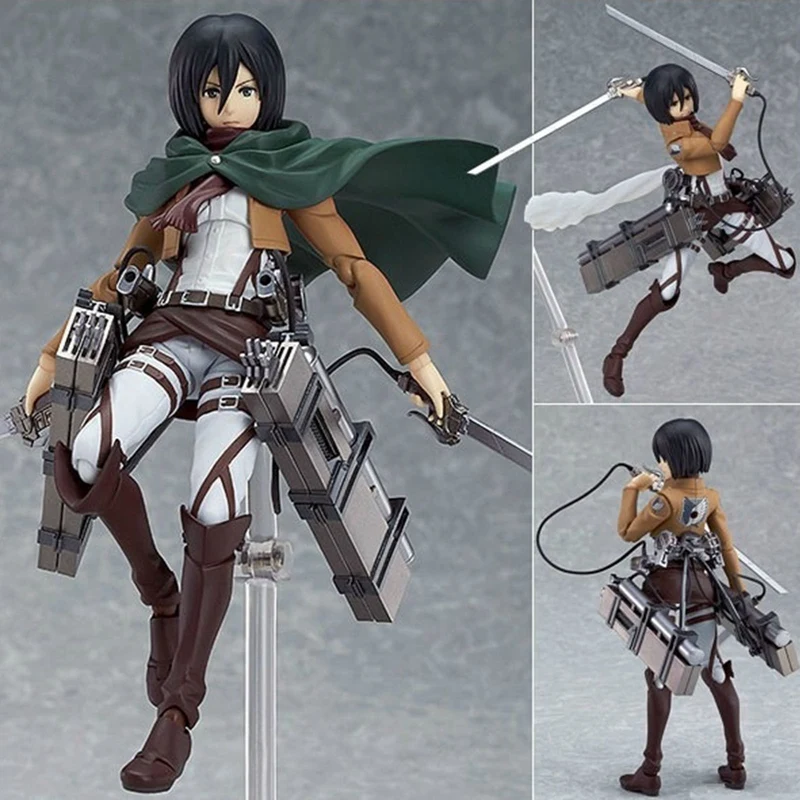 Anime Attack On Titan Figures PVC Eren Jaeger Levi Mikasa Ackerman Figma Action Figure Collectible Model Toys Doll
Anime Attack On Titan Figures PVC Eren Jaeger Levi Mikasa Ackerman Figma Action Figure Collectible Model Toys Doll