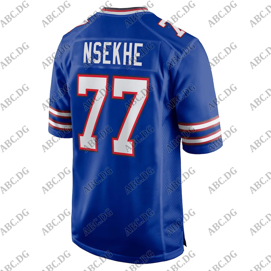 Customized Stitch American Football Jersey Men Women Kid Youth Buffalo Ty Nsekhe Royal Game Jersey 
Customized Stitch American Football Jersey Men Women Kid Youth Buffalo Ty Nsekhe Royal Game Jersey