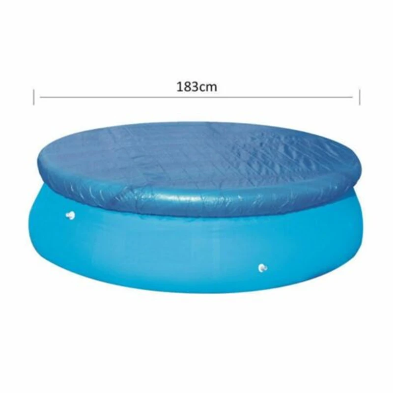183/244/305/366cm Round Swimming Pool Cover Protector PE insulation Film Dustproof Cover Blue Film Foot Above Ground Protection
183/244/305/366cm Round Swimming Pool Cover Protector PE insulation Film Dustproof Cover Blue Film Foot Above Ground Protection