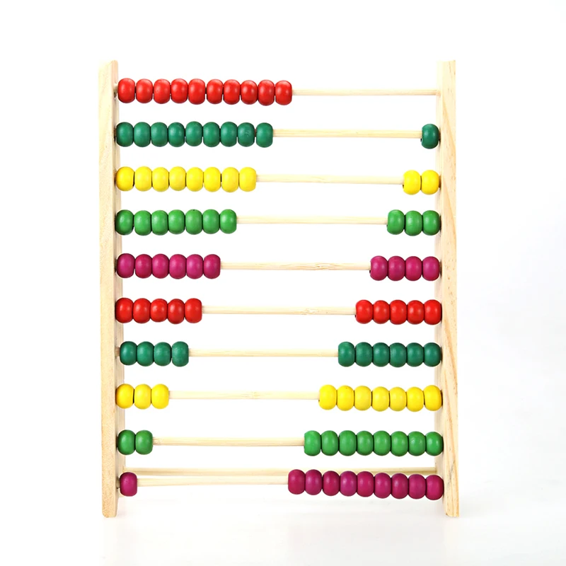 Multicolor Beads Design Educational Wooden Abacus Toy Children Counting Number Early Learning Toy For Kid Math Study For Gift
Multicolor Beads Design Educational Wooden Abacus Toy Children Counting Number Early Learning Toy For Kid Math Study For Gift