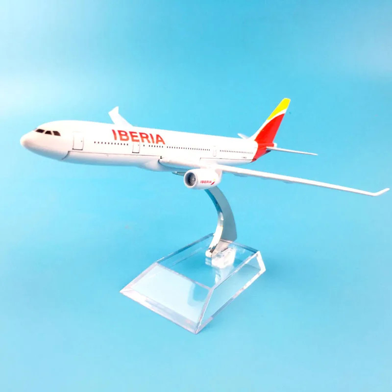 16CM Spain Iberia Airlines A330 A380 Boeing 747 400 777 metal airplane Birthday gift plane models Model W Stand Toys For Childre
16CM Spain Iberia Airlines A330 A380 Boeing 747 400 777 metal airplane Birthday gift plane models Model W Stand Toys For Childre