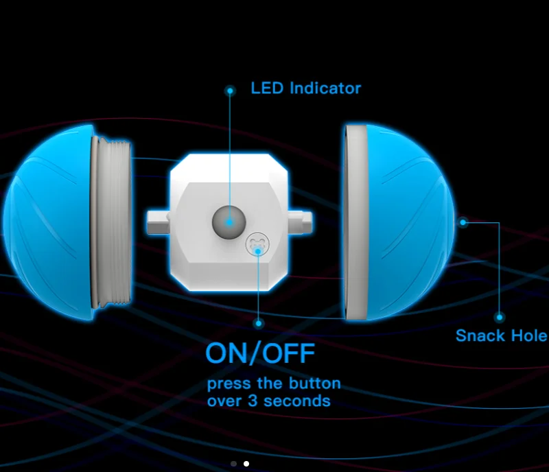 Cheerble Pet Toy Wickedball 100%Automatic Jump Ball Smart Teasser Cat and Dog Toys Bite-resistant
Cheerble Pet Toy Wickedball 100%Automatic Jump Ball Smart Teasser Cat and Dog Toys Bite-resistant