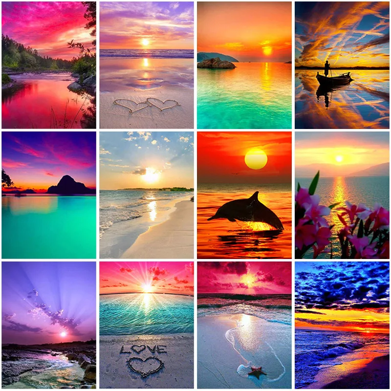 DIY 5D Diamond Painting Beach Scenery Diamond Art Embroidery Sea View Cross Stitch Full Round/Square Drill Resin Home Decor Gift
DIY 5D Diamond Painting Beach Scenery Diamond Art Embroidery Sea View Cross Stitch Full Round/Square Drill Resin Home Decor Gift