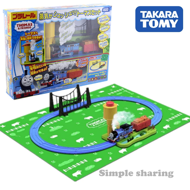 Takara Tomy plaarail Trackmaster Thoma & Friends моторизованный паровой кричащий набор Chuff chuff! Модель