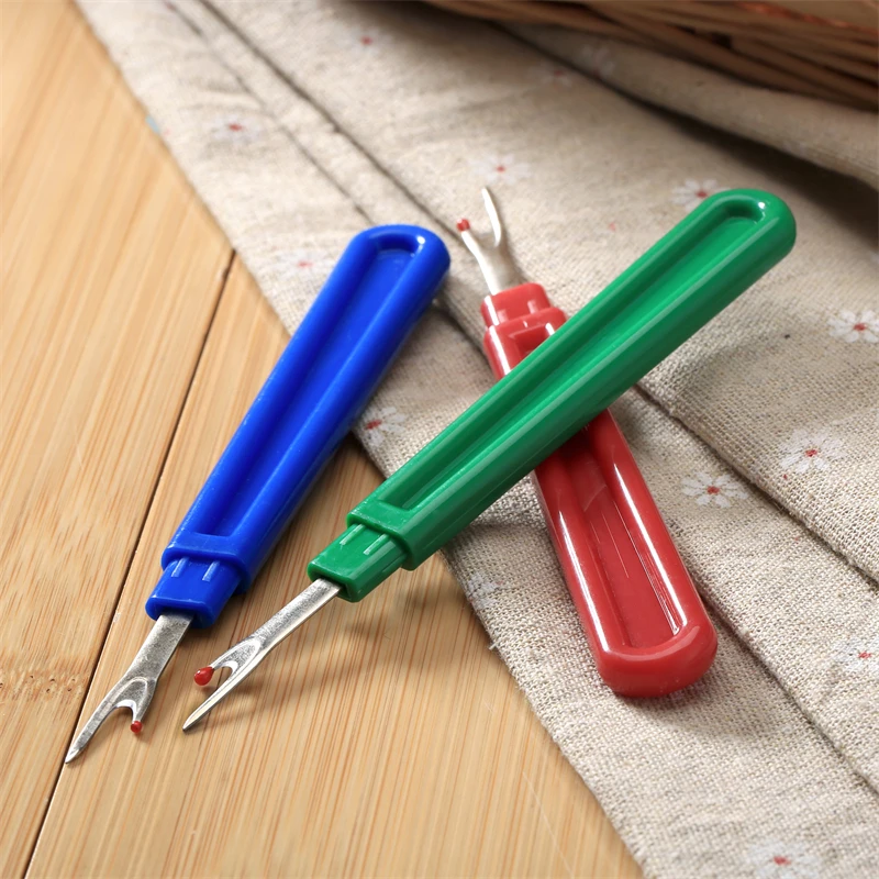 3Pcs Stitch Seam Ripper Stitch Unpicker Quick Unpick Sewing Cotton Thread Cutter Plastic Handle Steel Knife Blade Craft DIY Tool
3Pcs Stitch Seam Ripper Stitch Unpicker Quick Unpick Sewing Cotton Thread Cutter Plastic Handle Steel Knife Blade Craft DIY Tool