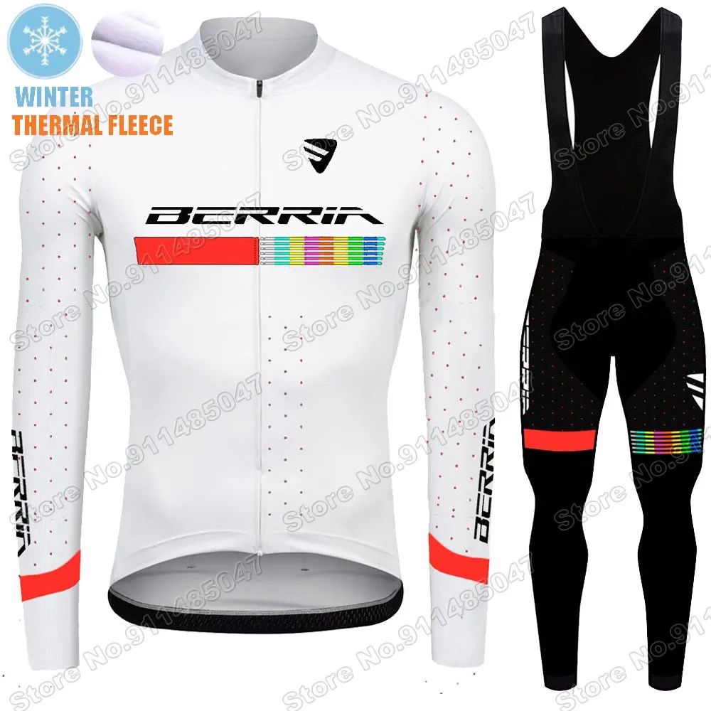 Winter Berria 2021 Cycling Jersey Set Cycling Clothing Suit Mens Long Sleeve MTB Bike Road Pants Bib Ropa Maillot
Winter Berria 2021 Cycling Jersey Set Cycling Clothing Suit Mens Long Sleeve MTB Bike Road Pants Bib Ropa Maillot