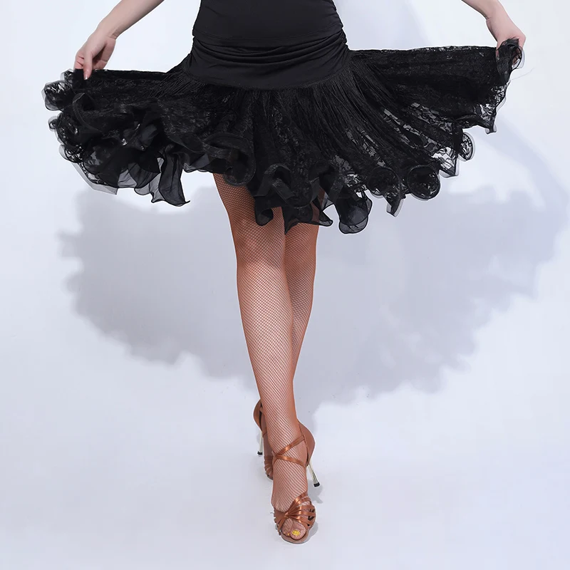 H2660 Women Latin Dance Skirt Adult Female Spring New Style Square Dance Tassels Skirts Dancing Practice Performance Clothes
H2660 Women Latin Dance Skirt Adult Female Spring New Style Square Dance Tassels Skirts Dancing Practice Performance Clothes