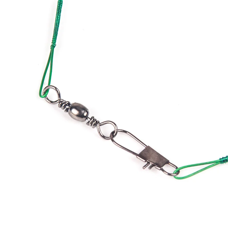 1pcs fishing Line Anti Bite Steel Steel Wire Leader With Swivel Fishing Accessory Lead Core Leash Fishing Wire 15cm-30cm Set
1pcs fishing Line Anti Bite Steel Steel Wire Leader With Swivel Fishing Accessory Lead Core Leash Fishing Wire 15cm-30cm Set
