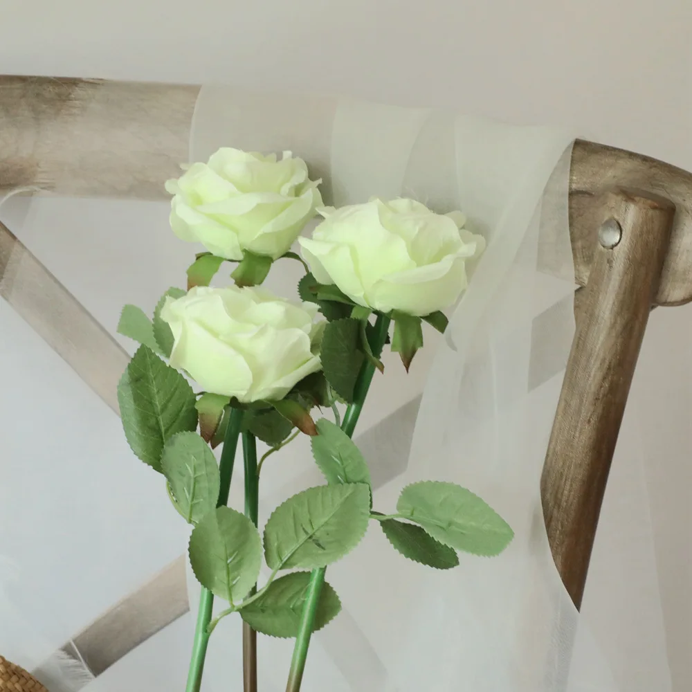 Green Silk Rose Artificial Flower Wedding Silk Flowers for Home Wedding Decoration Party fake flower
Green Silk Rose Artificial Flower Wedding Silk Flowers for Home Wedding Decoration Party fake flower