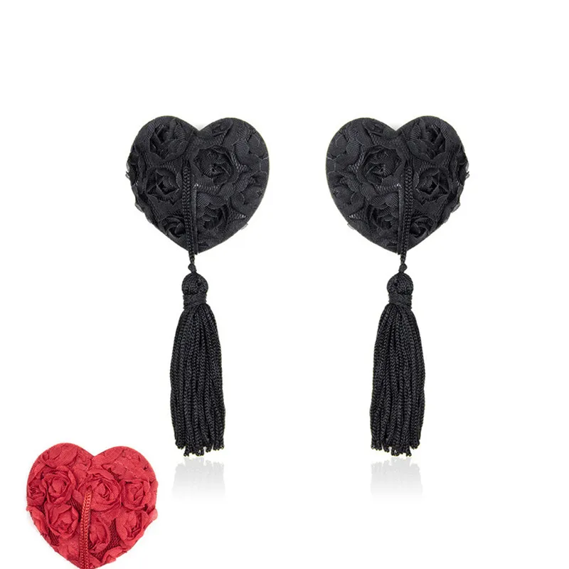 Hot Sales Sexy Self Adhesive Bra Sequin Tassel Nipple Cover Heart Shape Invisible Bra Pasties Breast Petals Free Shiping
Hot Sales Sexy Self Adhesive Bra Sequin Tassel Nipple Cover Heart Shape Invisible Bra Pasties Breast Petals Free Shiping