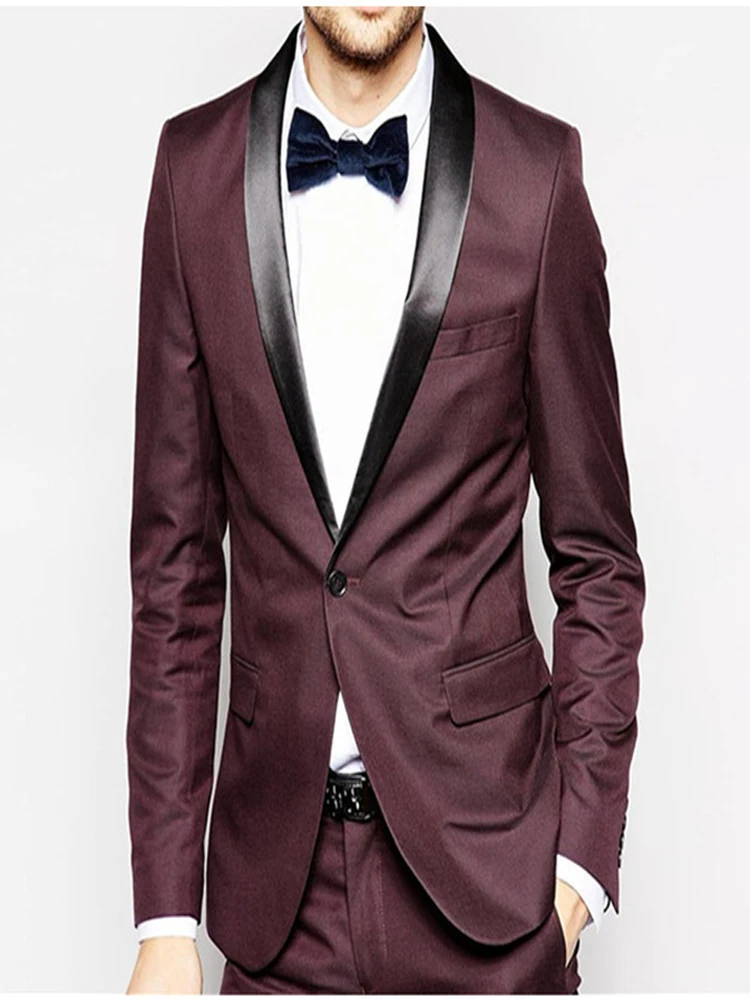 New Arrival Burgundy wedding suits for men frim fit men suits notched lapel groomsmen suits tuxedos two buttons groom suit
New Arrival Burgundy wedding suits for men frim fit men suits notched lapel groomsmen suits tuxedos two buttons groom suit