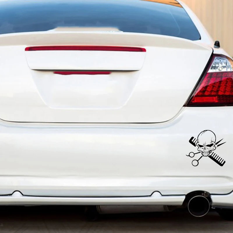 15*13.4cm hair skull stylist sticker vinyl decal Fashion Personality Creativity Classic Attractive Car Styling
15*13.4cm hair skull stylist sticker vinyl decal Fashion Personality Creativity Classic Attractive Car Styling