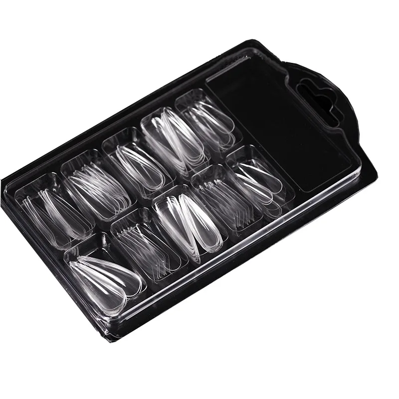 96 Pcs/set Boxed Removable Fake Nails Square / Oval / Water Drop / Ballet / Long Tip Ultra-thin and Transparent False Nails 
96 Pcs/set Boxed Removable Fake Nails Square / Oval / Water Drop / Ballet / Long Tip Ultra-thin and Transparent False Nails