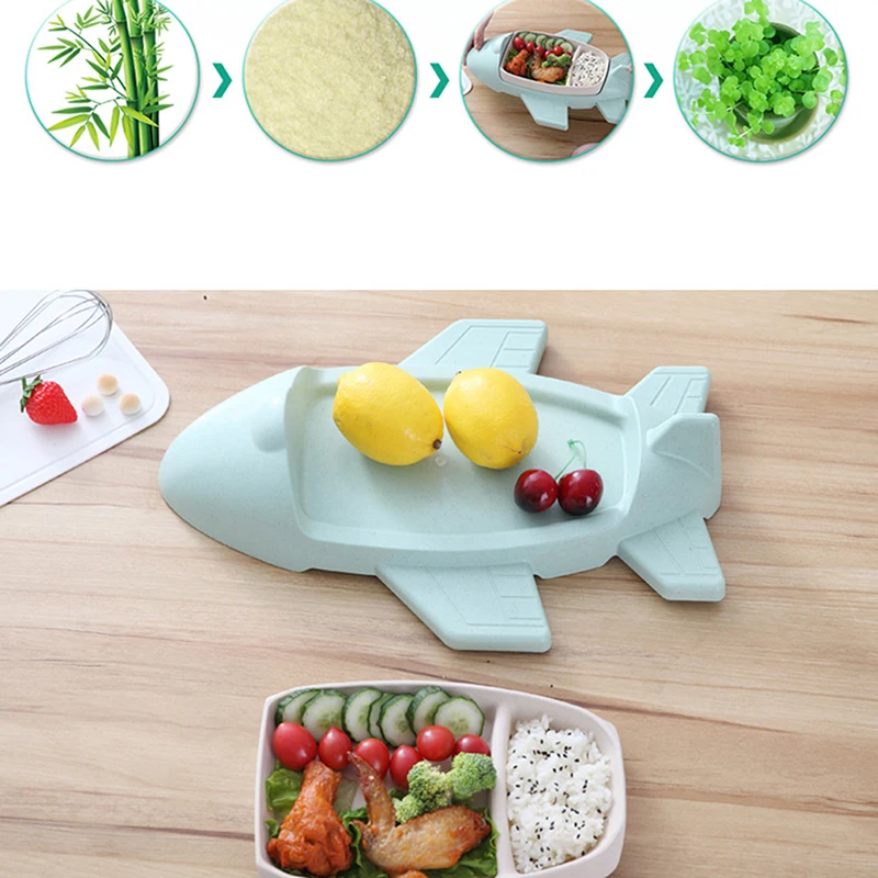 Cute Cartoon Airplane Shaped Children's Food Supplement Bowl Infant Baby Toddlers Kids Bamboo Fiber Food Feeding Plate Tableware
Cute Cartoon Airplane Shaped Children's Food Supplement Bowl Infant Baby Toddlers Kids Bamboo Fiber Food Feeding Plate Tableware