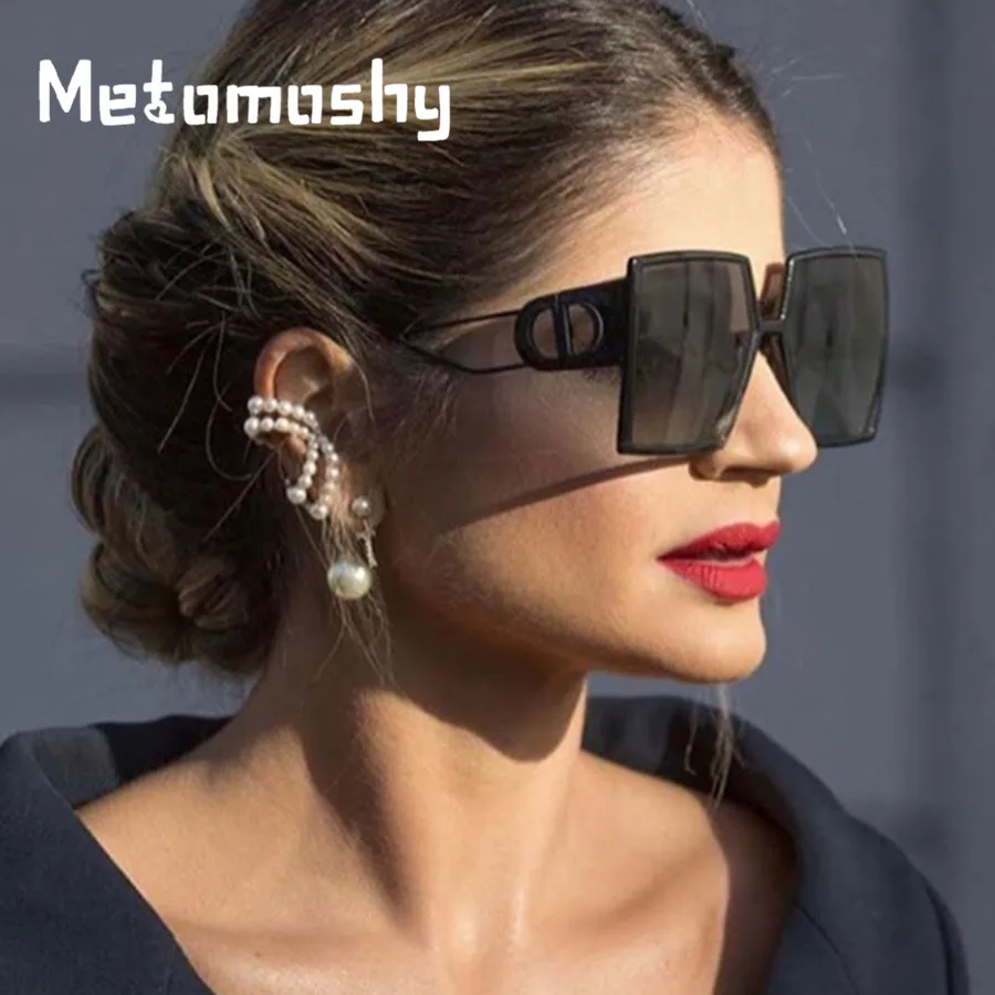 2020 Vintage Oversized Square Sunglasses Women Luxury Brand Design Sun Glasses Men Big Frame White Shades Female Eyewear UV400
2020 Vintage Oversized Square Sunglasses Women Luxury Brand Design Sun Glasses Men Big Frame White Shades Female Eyewear UV400