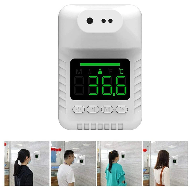 K3X Non-Contact Infrared Thermometer Forehead Thermometer Is Used to Measure and Install in Hospitals Hotels Schools
K3X Non-Contact Infrared Thermometer Forehead Thermometer Is Used to Measure and Install in Hospitals Hotels Schools