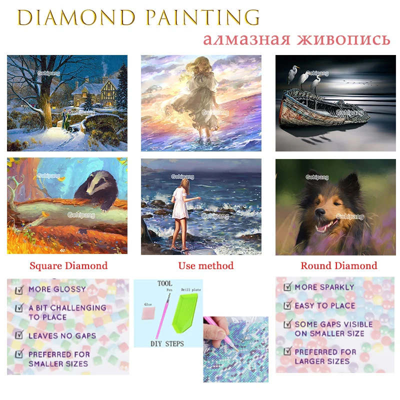 Diamond Embroidery Painting Oil Animals Picture Cartoon Girls Idyllic Scenery Square or Round Diamond Home Rooms Wall Decoration
Diamond Embroidery Painting Oil Animals Picture Cartoon Girls Idyllic Scenery Square or Round Diamond Home Rooms Wall Decoration