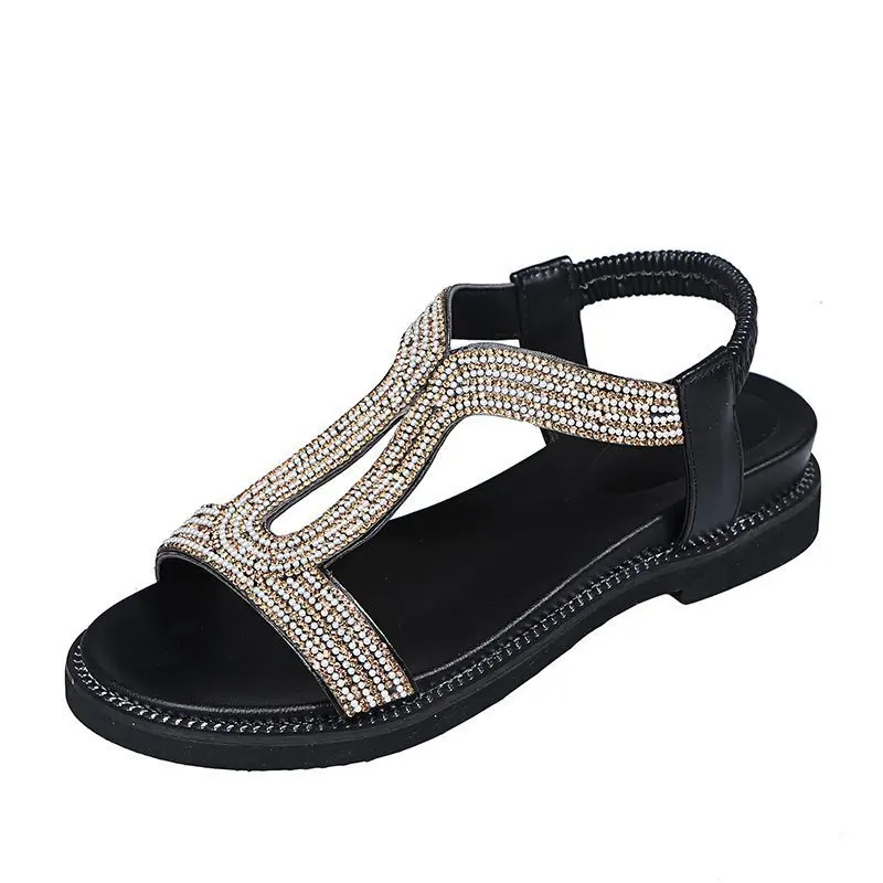 2021Summer Women Slippers New Fashion Rhinestone Soft Sole Women's Flat Sandals Muller Shoes Zapatos Para Mujer
2021Summer Women Slippers New Fashion Rhinestone Soft Sole Women's Flat Sandals Muller Shoes Zapatos Para Mujer