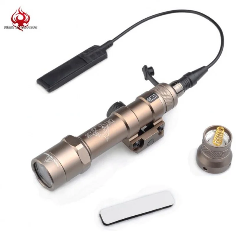 Night Evolution Airsoft M600B LED Scout Weapon Light Softair Hunting Linterna Gun Lamp Tactical Rifle Flashlight NE04056
Night Evolution Airsoft M600B LED Scout Weapon Light Softair Hunting Linterna Gun Lamp Tactical Rifle Flashlight NE04056