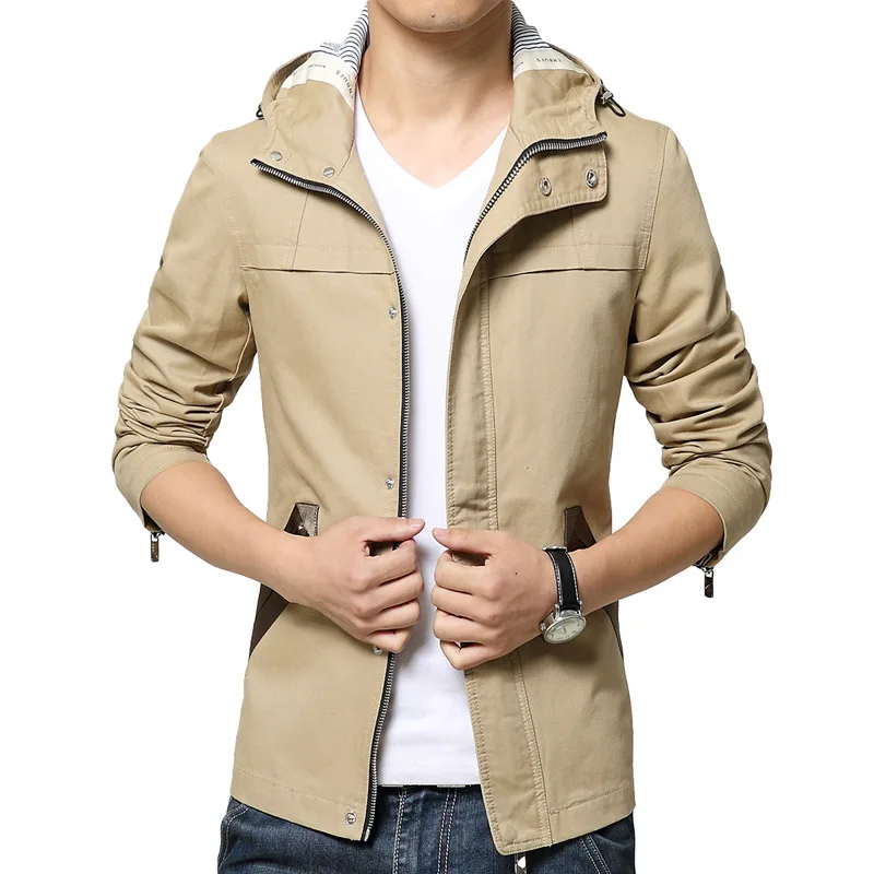 2019 NEW ! Fall Fashion Jackets men, Big size Cotton mens Jackets , European and American thin men's jacket , Khaki S-4XL
2019 NEW ! Fall Fashion Jackets men, Big size Cotton mens Jackets , European and American thin men's jacket , Khaki S-4XL