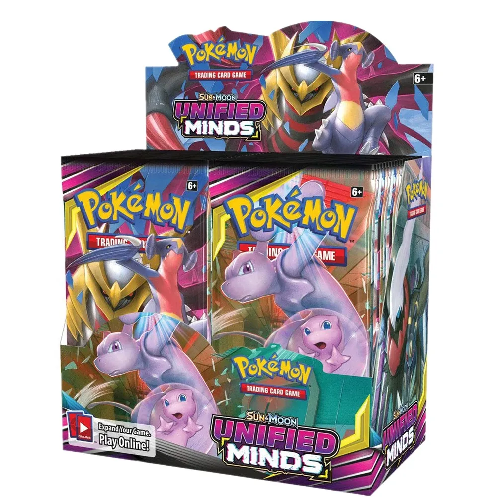 324 шт./коркор. карта Pokemon TCG: солнце и луна единый умы бустер коробка мульти коллекционные торговые карты набор коллекций карточные игрушки
324 шт./коркор. карта Pokemon TCG: солнце и луна единый умы бустер коробка мульти коллекционные торговые карты набор коллекций карточные игрушки