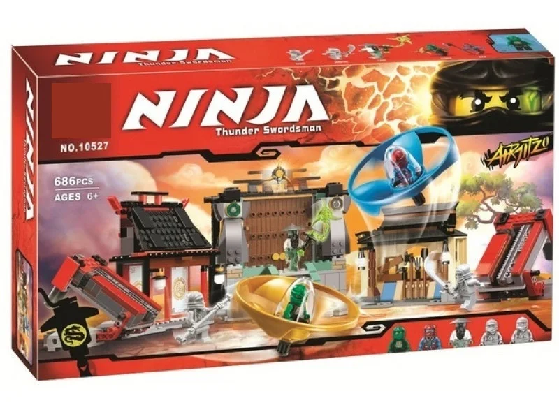 Конструктор Аэроджитцу: Поле битвы 10527 (70590) Ninja NinjaGo Ниндзяго Ниндзя блочный