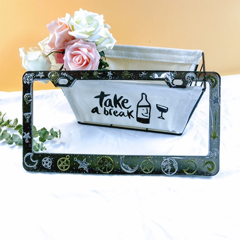2021 New License Plate Frame Silicone Mold DIY License Plate Resin Mold Epoxy Frame Mold for DIY Handmade Crafts 
2021 New License Plate Frame Silicone Mold DIY License Plate Resin Mold Epoxy Frame Mold for DIY Handmade Crafts