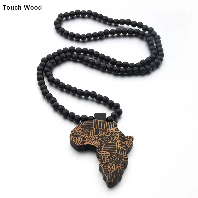 Wooden Pendant Africa Map Necklace Hip Hop Jewelry / accessory dropshipping
Wooden Pendant Africa Map Necklace Hip Hop Jewelry / accessory dropshipping