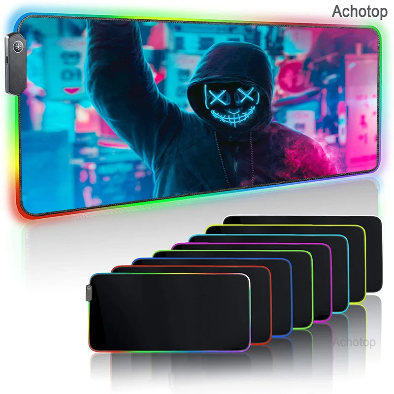 Neon Cartoon Anime RGB Gaming Mousepad Gamer XXL Mouse Pad Mat For Computer Carpet Keyboard Mat LED Gamer Mousepad Desk Pad Mat
Neon Cartoon Anime RGB Gaming Mousepad Gamer XXL Mouse Pad Mat For Computer Carpet Keyboard Mat LED Gamer Mousepad Desk Pad Mat