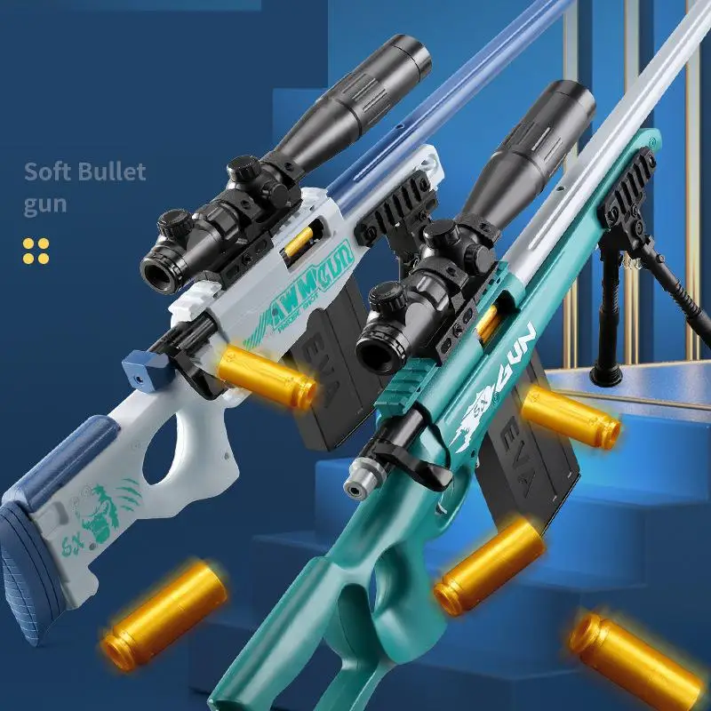 Long Soft Bullet Toy Gun Boy Sniper Rifle DIY Assembly 98K Soft Bullet Gun Toy M24 Battle Ejecting Shooting Toy Kid Weapon Toy 9
Long Soft Bullet Toy Gun Boy Sniper Rifle DIY Assembly 98K Soft Bullet Gun Toy M24 Battle Ejecting Shooting Toy Kid Weapon Toy 9