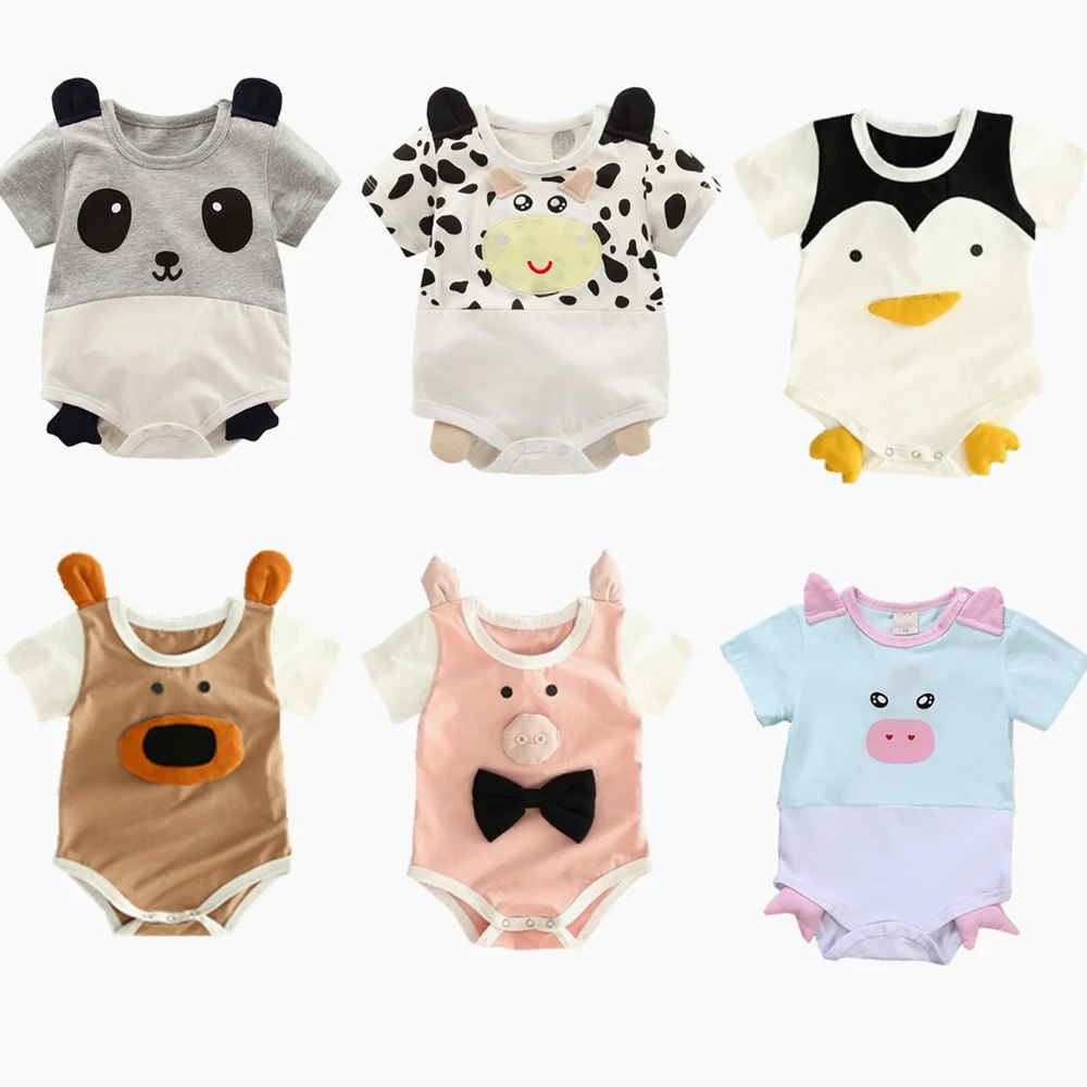 2020 Newborns Clothes Fashion Animal Costume Lovely Panda Cow Clothing Unisex Baby Boys Baby Girls Short Triangle Rompers Set
2020 Newborns Clothes Fashion Animal Costume Lovely Panda Cow Clothing Unisex Baby Boys Baby Girls Short Triangle Rompers Set