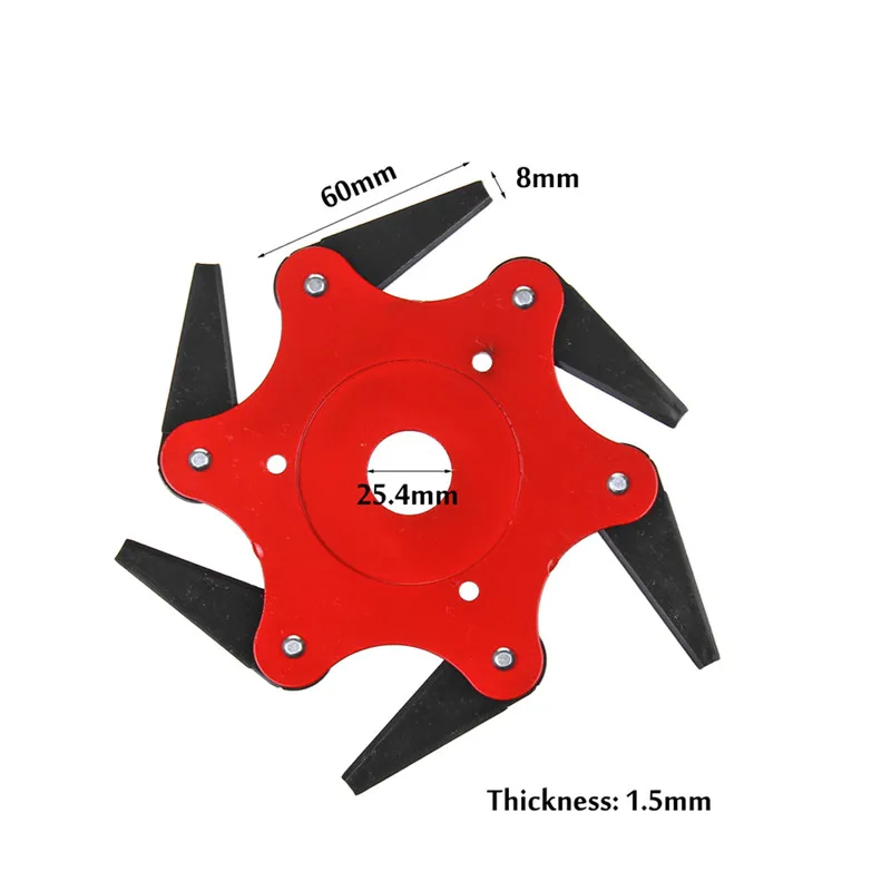 3/4/5/6T Blade Manganese Steel Mower Grass Trimmer Head Brush Cutter Blade Garden Lawn Machine Garden Power Tools Accessories
3/4/5/6T Blade Manganese Steel Mower Grass Trimmer Head Brush Cutter Blade Garden Lawn Machine Garden Power Tools Accessories