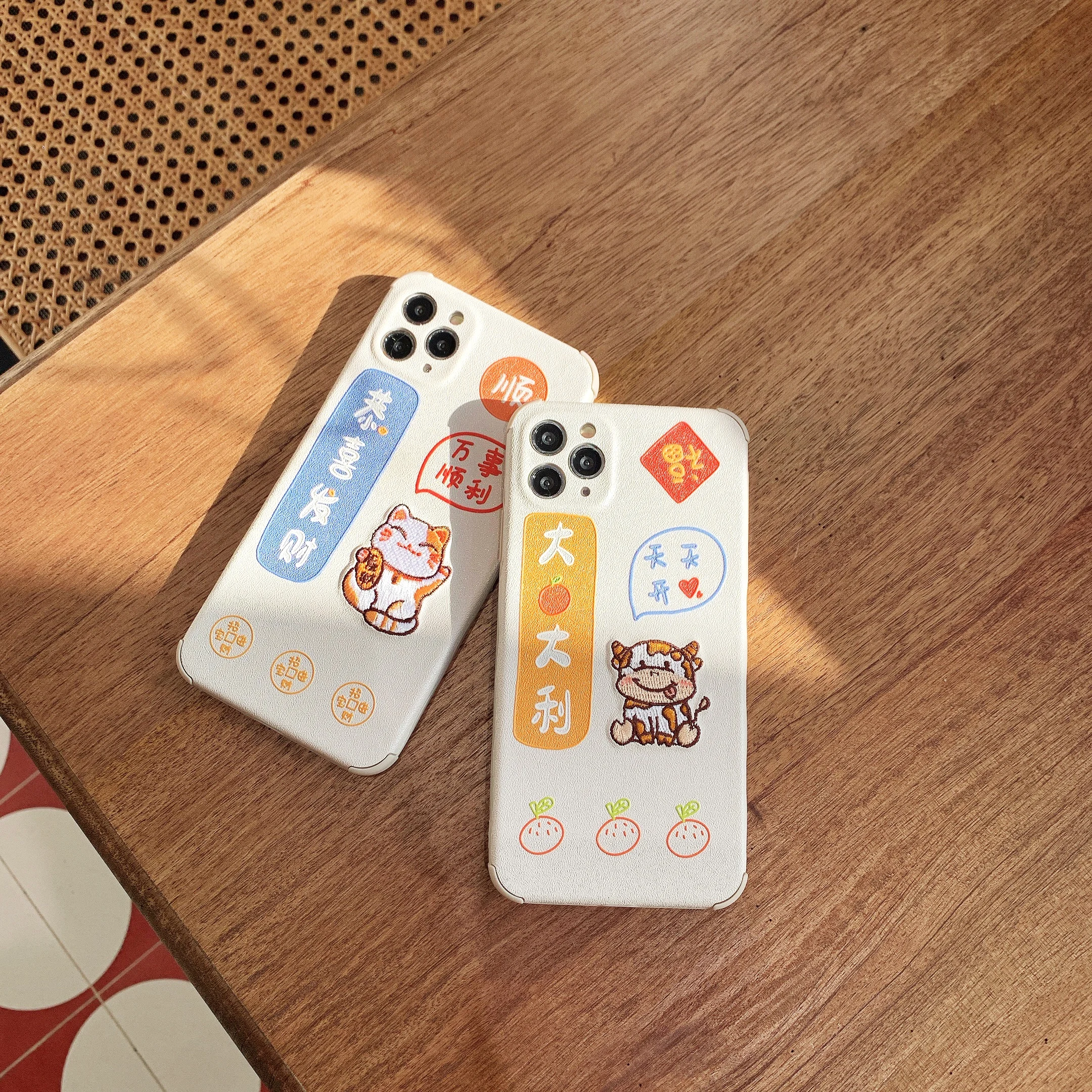 Silk embroidery-lucky cat for iphone 12 pro mobile phone case 11/7 / 8plus X XS Max Xr mini case
Silk embroidery-lucky cat for iphone 12 pro mobile phone case 11/7 / 8plus X XS Max Xr mini case