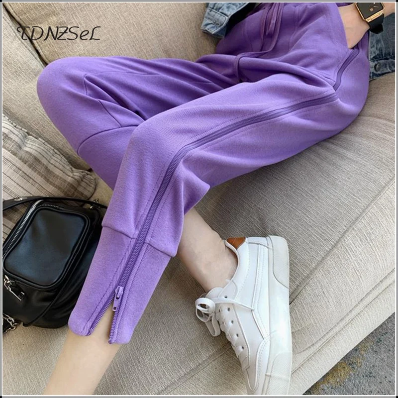 2020 Fashion Casual Sport Ankle- Length Pants Korean Style Side Openable Zipper Full Length Sweatpants Harajuku Jogger Trousers
2020 Fashion Casual Sport Ankle- Length Pants Korean Style Side Openable Zipper Full Length Sweatpants Harajuku Jogger Trousers