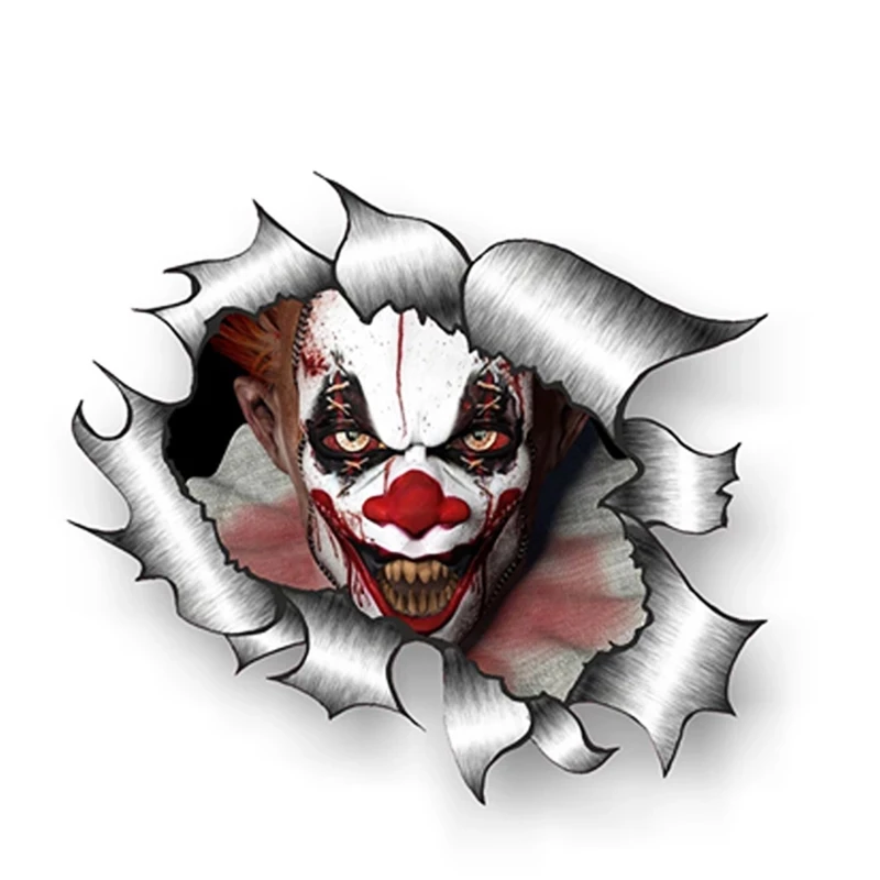 13*10.5cm 3D Evil Creepy Clown Car Styling Peeping Clown Computer Body Stickers Funny DIY Motorcycle Decals Auto Accessories
13*10.5cm 3D Evil Creepy Clown Car Styling Peeping Clown Computer Body Stickers Funny DIY Motorcycle Decals Auto Accessories