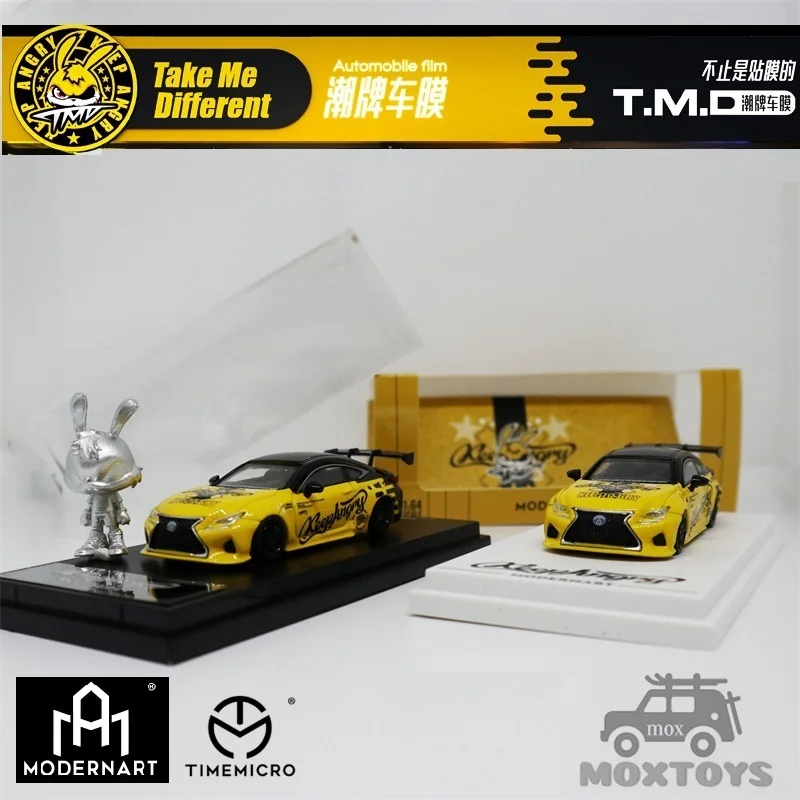 TimeMicro 1:64 ModernArt Lexus RCF Rabbit head KeepAngry Ordinary /Luxury Diecast Model Car
TimeMicro 1:64 ModernArt Lexus RCF Rabbit head KeepAngry Ordinary /Luxury Diecast Model Car