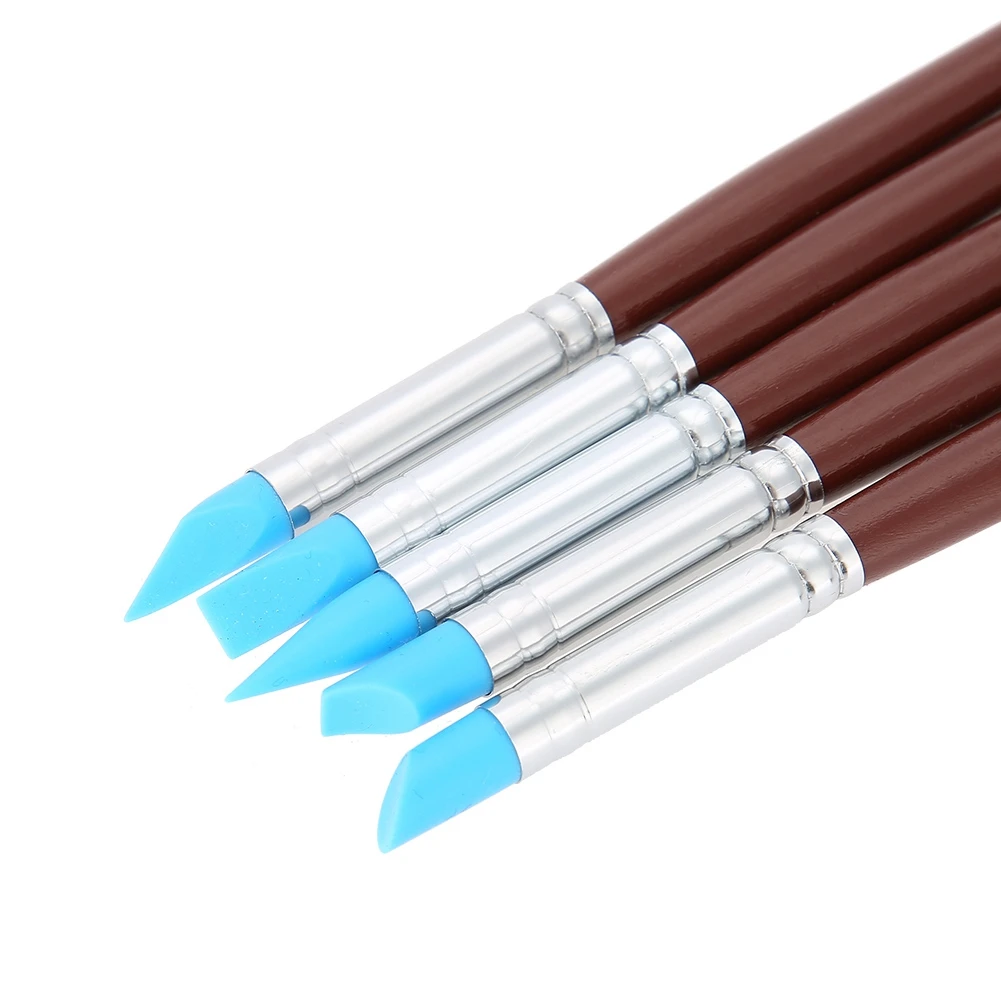 5 pcs Dental Silicone De-mark Modification Pen Tooth Adhesive Forming Sculpture Carving Tools Occlusal Surface Shaping Blue Tip
5 pcs Dental Silicone De-mark Modification Pen Tooth Adhesive Forming Sculpture Carving Tools Occlusal Surface Shaping Blue Tip