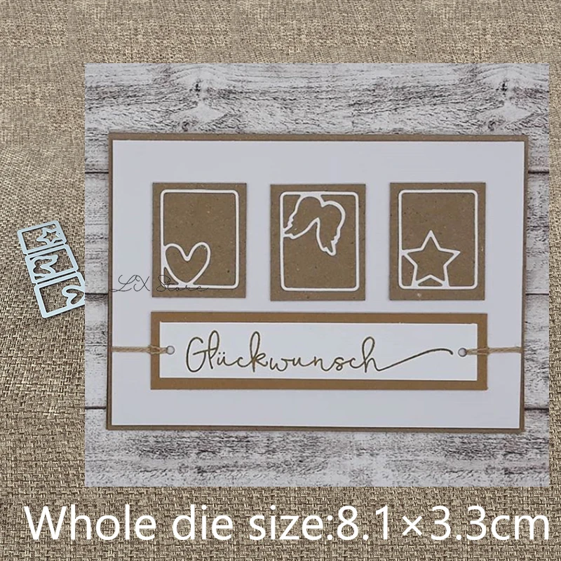 XLDesign Craft Metal Cutting Die stencil mold 3pcs rectangle frame scrapbook Album Paper Card Craft Embossing die cuts
XLDesign Craft Metal Cutting Die stencil mold 3pcs rectangle frame scrapbook Album Paper Card Craft Embossing die cuts