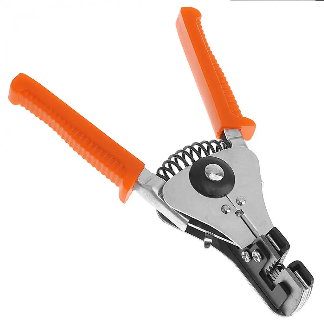 7 Inch Multifunction Automatic Wire Stripper Crimping Pliers B-type 6 holes Plastic Handle for Broken / Tight / Stripping Line
7 Inch Multifunction Automatic Wire Stripper Crimping Pliers B-type 6 holes Plastic Handle for Broken / Tight / Stripping Line